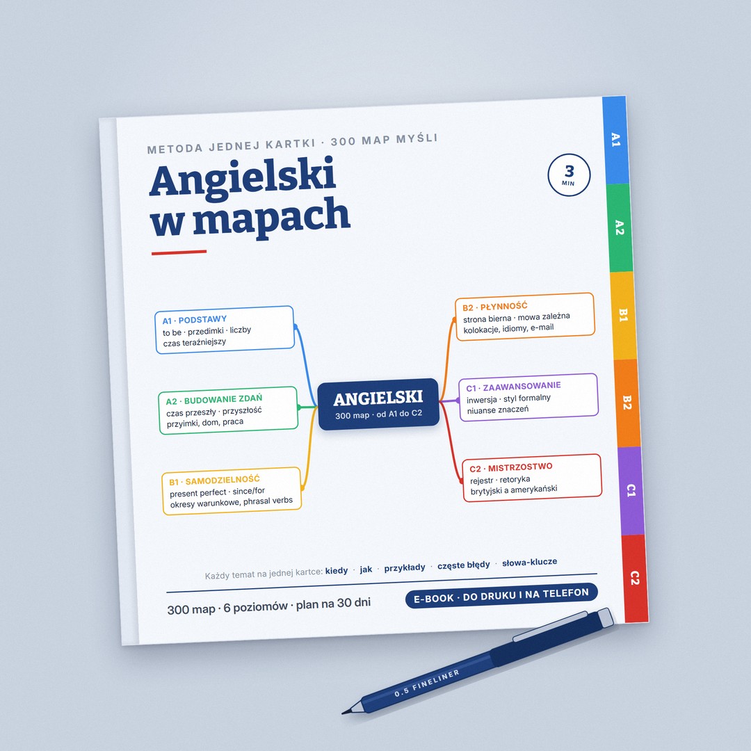 Angielski w mapach